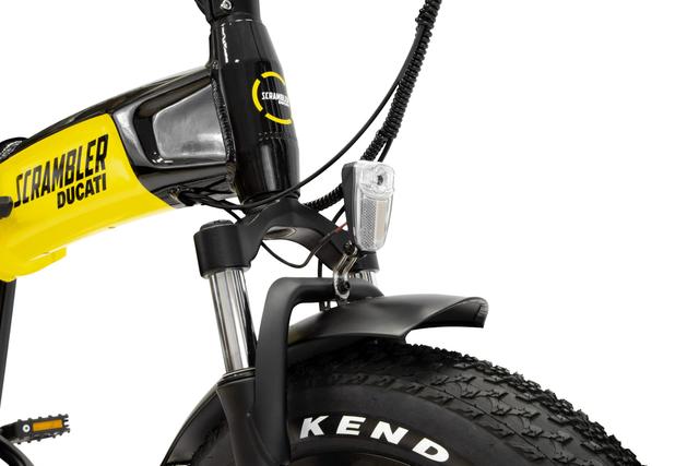 دراجة كهربائية للكبار دوكاتي قابل للطي 25 كم/س 374 واط بالساعة Ducati Scrambler SCR-E Bike