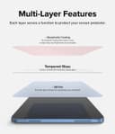 Ringke Glass [Shatterproof Coverage] Compatible with iPad 10th Generation 10.9'' (2022) Screen Protector, Multi Layer Protection Premium Quality Tempered Glass