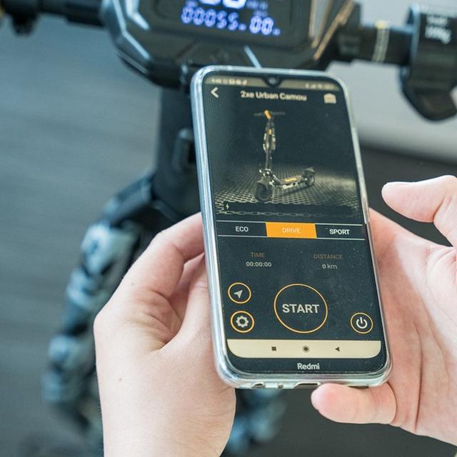 سكوتر كهربائي للكبار جيب قابل للطي 25 كم/س 500 واط Jeep 2XE Urban Camou Electric Scooter