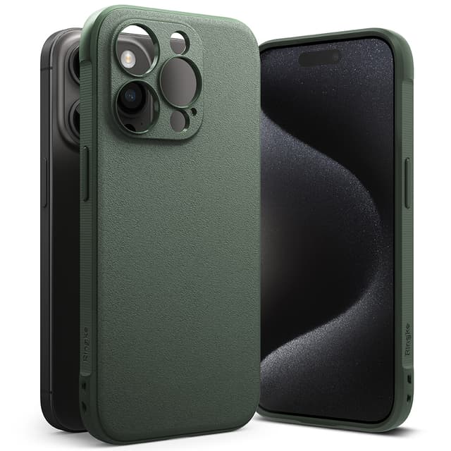 Ringke Onyx Compatible with Samsung Galaxy S23FE 5G Case Cover Rugged Flexible Durable Anti-Slip TPU Protection Shockproof Samsung S23FE Back Cover  - Dark Green