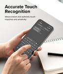 Ringke Full Cover Tempered Glass Screen Protector Compatible with Samsung S23FE, Premium 9H Hardness Shatterproof Coverage Protective Film with Installation Kit- 2 Pack - 2 Pack, W Installation Jig