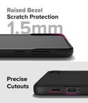 Ringke Onyx Compatible with Samsung Galaxy S24 5G Case (2024), Rugged Shockproof Non-Slip TPU Slim Thin Phone Cover for Galaxy S24- Black