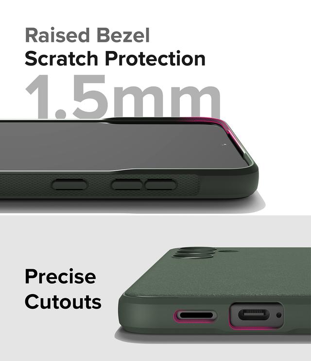 كفر حماية سامسونج  اس 24 / 5 جي مع ماج سيف أخضر غامق رينجكي Ringke Onyx Compatible with Samsung Galaxy S24 5G Case - SW1hZ2U6MzE4ODUzMg==