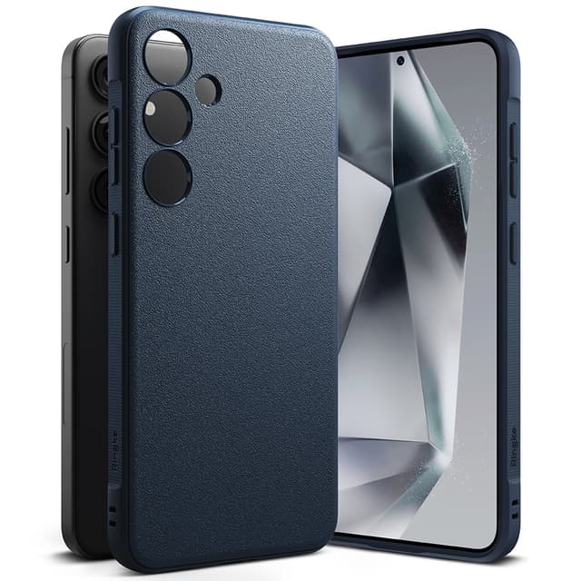 Ringke Onyx Compatible with Samsung Galaxy S24 Plus 5G Case (2024), Rugged Shockproof Non-Slip TPU Slim Thin Phone Cover for Galaxy S24 Plus- Navy