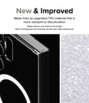 Ringke Fusion Magnetic Case Compatible with Samsung Galaxy S24 Ultra, [Strong Magnet][Compatible with MagSafe] Transparent PC Hard Back Shockproof Soft TPU Bumer Phone Cover- Clear