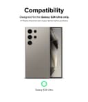 لاصقة حماية الشاشة لهاتف سامسونج اس 24 الترا 5 جي قطعتين رينجكي  Ringke Dual Easy Film for Samsung Galaxy S24 Ultra 5G Screen Protector