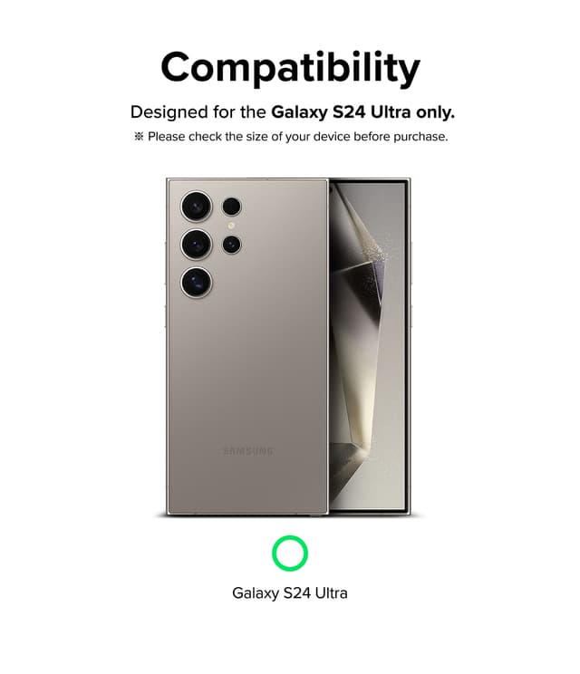 لاصقة حماية الشاشة لهاتف سامسونج اس 24 الترا 5 جي قطعتين رينجكي  Ringke Dual Easy Film for Samsung Galaxy S24 Ultra 5G Screen Protector