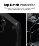 Ringke Fusion-X Case Compatible with Samsung Galaxy A55 5G ,[Military-Grade Protection] Anti-Scratch Advanced Rugged Heavy Duty Bumper Phone Case - Black