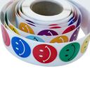 رول ملصقات للرسائل وصناديق الهدايا 1000 قطعة واونكت Wownect Color Full Smileys Stationary Stickers Round 500 Pcs Labels - SW1hZ2U6MzE4Njk3OQ==