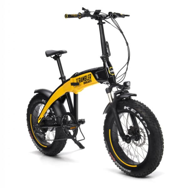 دراجة كهربائية للكبار دوكاتي قابل للطي 25 كم/س 374 واط بالساعة Ducati Scrambler SCR-E Bike
