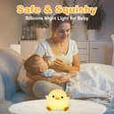 مصباح ليلي للأطفال أوزون شكل بطةO Ozone Bunny Night Light for Kids Bedroom