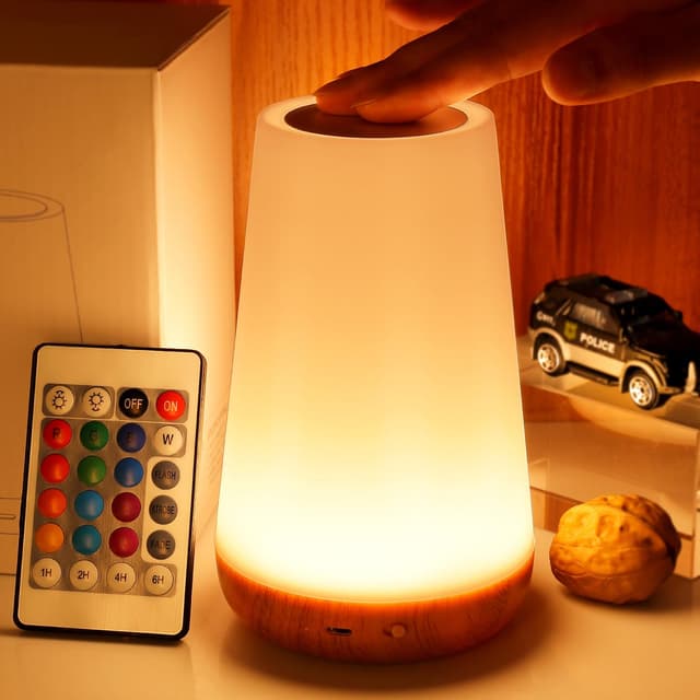 مصباح غرفة النوم ب 13 لون أوزون O Ozone Night Light