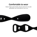 O Ozone 6 Pack Slim Bands Compatible with Apple Watch Band 42mm 44mm 45mm 49mm for Women Men, Soft Silicone Waterproof Sport Strap Replacement Wristbands for iWatch Series Ultra 9 8 7 6 5 4 3 2 1 SE  - Multi color