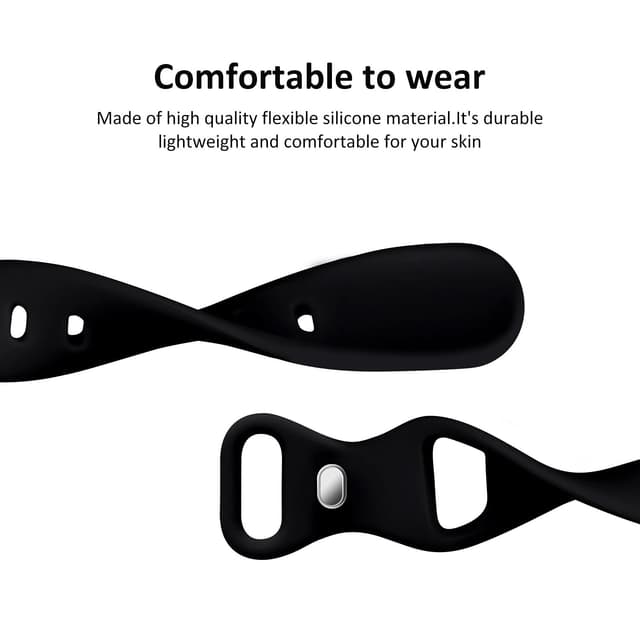 O Ozone 6 Pack Slim Bands Compatible with Apple Watch Band 42mm 44mm 45mm 49mm for Women Men, Soft Silicone Waterproof Sport Strap Replacement Wristbands for iWatch Series Ultra 9 8 7 6 5 4 3 2 1 SE  - Multi color