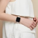 O Ozone 6 Pack Slim Bands Compatible with Apple Watch Band 42mm 44mm 45mm 49mm for Women Men, Soft Silicone Waterproof Sport Strap Replacement Wristbands for iWatch Series Ultra 9 8 7 6 5 4 3 2 1 SE  - Multi color