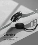 Ringke Air Sports Compatible with Samsung Galaxy Watch 6 40mm Case, Thin Soft Flexible Rugged TPU Raised Bezel Frame Protective Button Cover for Galaxy Watch6 40mm- Black - 696720