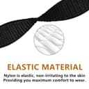 سوار ساعة شاومي باند 8 حزمة 3 في 1 قماش اوزون O Ozone Nylon Loop Straps Compatible with Xiaomi Mi Band 8