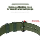 سوار ساعة شاومي مي باند 8 جلد ونايلون أسود او اوزون O Ozone Straps Compatible with Xiaomi Mi Band 8