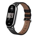 سوار شاومي باند 8 / سمارت 8 جلد أوزون أسود O Ozone Leather Straps Compatible with Xiaomi Mi Band 8 / Xiaomi Smart Band 8