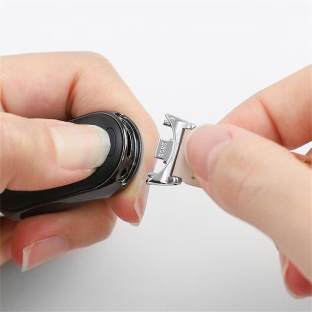 O Ozone Leather Straps Compatible with Xiaomi Mi Band 8 / Xiaomi Smart Band 8, Leather Replacement Strap Watch Wrist Band Smart Bracelet Accessories for Women Men - White - 695863