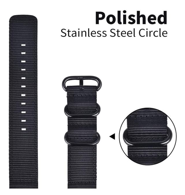سوار ساعة شاومي سمارت باند 8 برو نايلون منسوج بيج او اوزون O Ozone Woven Nylon Strap Compatible With Xiaomi Smart Band 8 Pro