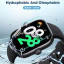 واقيات شاشة ساعة ريدمي 4 مقاومة للخدش حزمة 3 في 1 اوزون O Ozone Screen Protector Compatible with Redmi Watch 3 - 696344