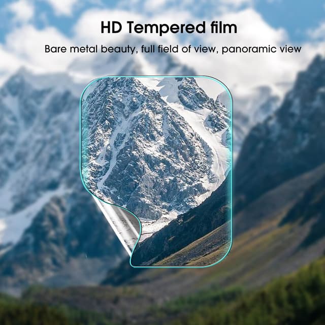 واقيات شاشة ساعة ريدمي 4 مقاومة للخدش حزمة 3 في 1 اوزون O Ozone Screen Protector Compatible with Redmi Watch 3 - 696346