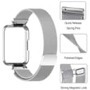سوار ساعة شاومي 2 لايت / ريدمي 2 لايت ستانلس إستيل أوزون أسود O Ozone Milanese Stainless Steel Band Compatible with Redmi Watch 2 Lite /Xiaomi Mi Watch 2 Lite