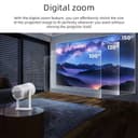 بروجكتر ذكي للجوال 150 بوصة 1080 بكسل Mini Portable Projector A004