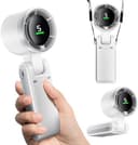 مروحة صغيرة يدوية قابلة للطي 3600 مللي أمبير 5 سرعات Mini Handheld Portable Fan