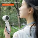 مروحة صغيرة يدوية قابلة للطي 3600 مللي أمبير 5 سرعات Mini Handheld Portable Fan