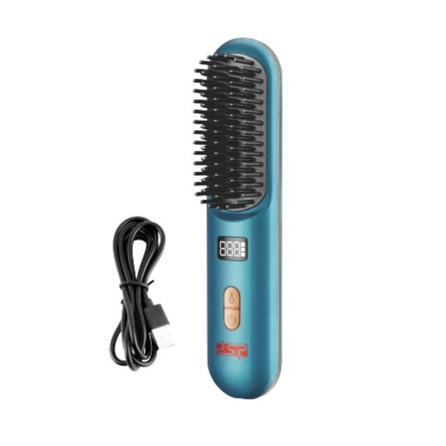 مشط حراري للشعر دي اس بي 2600 مللي أمبير 5 اعدادات حرارة Dsp Cordless Hair Straightener Brush - SW1hZ2U6MzE4NjU5NQ==