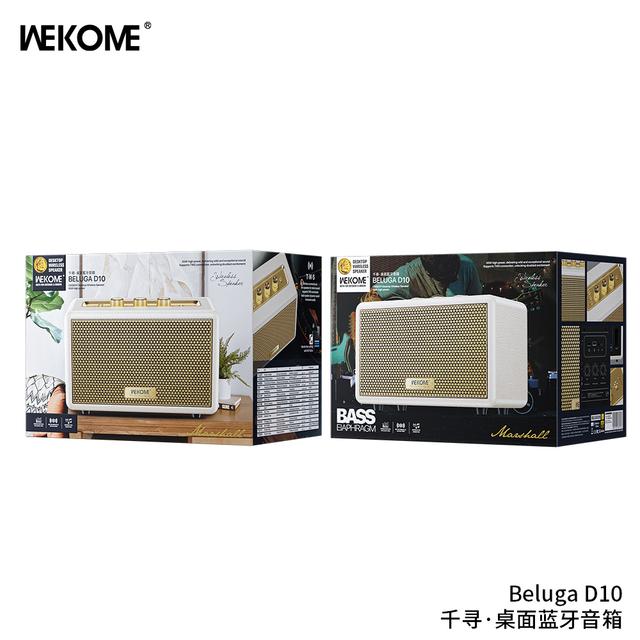 سماعات سبيكر بلوتوث ويكوم 5000 مللي أمبير 45 واط Wekome Beluga D10 Wireless Speaker - SW1hZ2U6MzE4MTU1Nw==