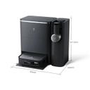 مكنسة روبوت التنظيف مع مكنسة كهربائية لاسلكية مدمجة ايكوفاكس كومبو 8700 باسكال Ecovacs X2 Combo All-in-one Robot Vacuum