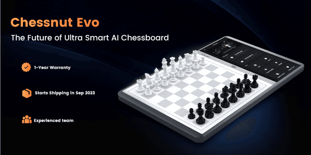 طاولة شطرنج ذكية تعمل بالذكاء الاصطناعي مع شاشة 12.3 بوصة Chessnut Evo - The Future of Ultra Smart AI Chessboard - SW1hZ2U6MzIxNTQ0Ng==