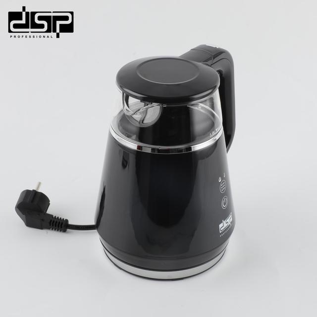 غلاية ماء كهربائية دي اس بي 1100 واط 1 لتر Dsp Professional Touch Digital Kettle - SW1hZ2U6MzIyNTUzNA==