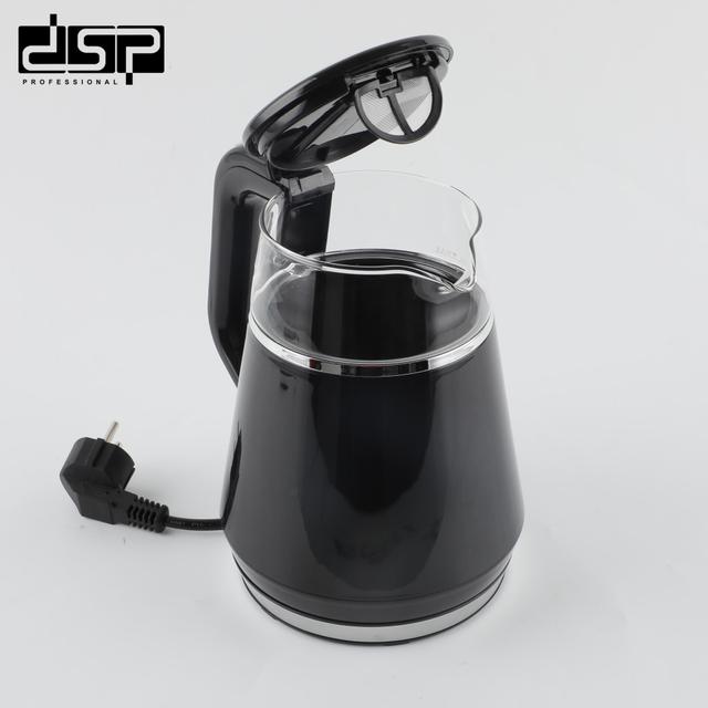 غلاية ماء كهربائية دي اس بي 1100 واط 1 لتر Dsp Professional Touch Digital Kettle - SW1hZ2U6MzIyNTUzMg==