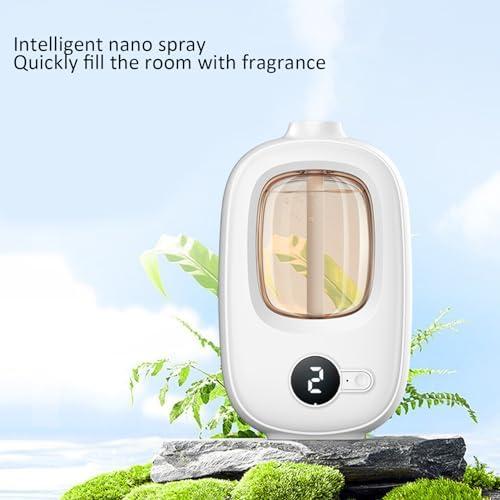 Digital Display Essential Oil Diffuser 4 Mist Modes With 6 Essential Oil 50ML Each - 697577