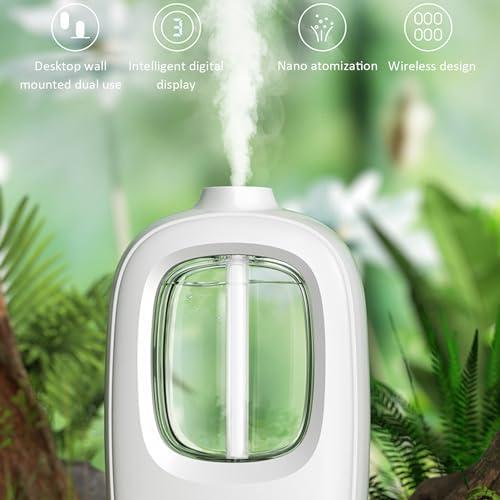 Digital Display Essential Oil Diffuser 4 Mist Modes With 6 Essential Oil 50ML Each - SW1hZ2U6MzIzNTk2Mw==