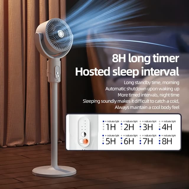 3 in 1 Portable Air Circulation Fan With Remote Control