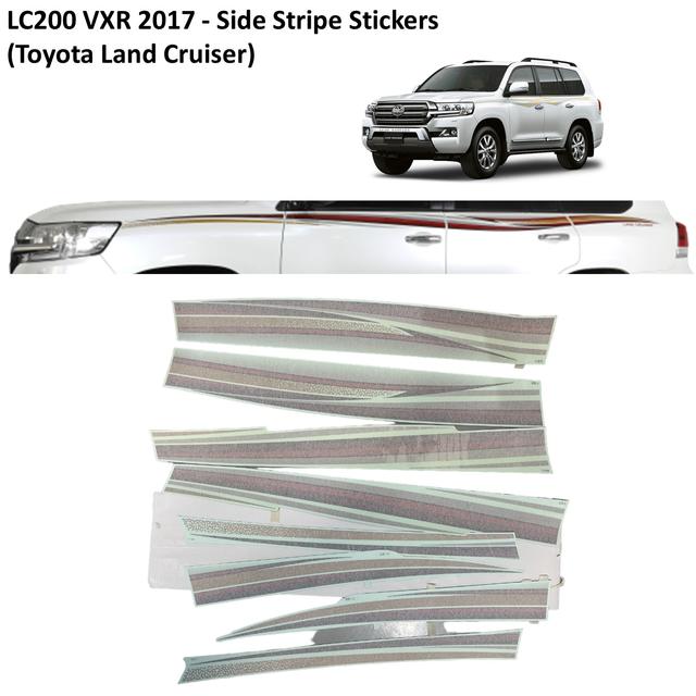 LC200 VXR 2017 - Side Stripe Stickers (Toyota Land Cruiser) - SW1hZ2U6MzIzNDIxNg==