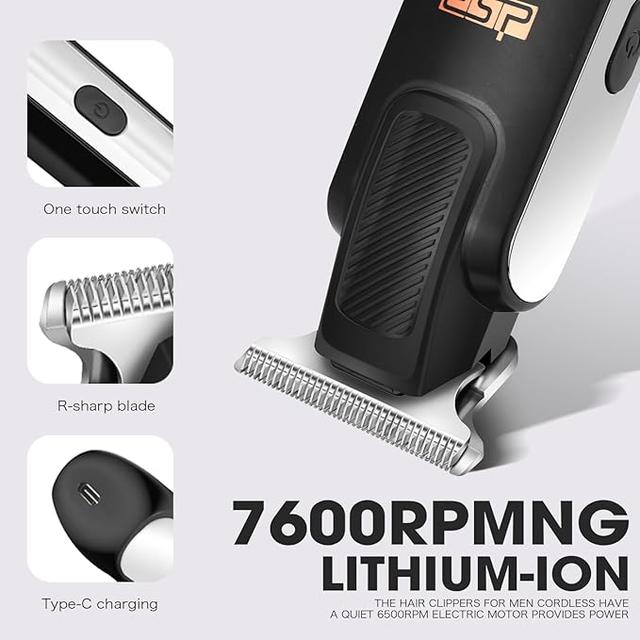 مكينة حلاقة شعر دي اس بي 450 مللي أمبير Dsp Professional Mini Hair Clipper - SW1hZ2U6MzIyODg2MA==