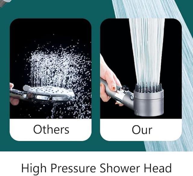 دش شاور مع فلتر مدمج High Pressure Shower Head