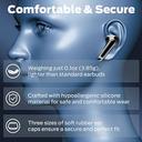 سماعات بلوتوث لاسلكية ستيريو بتحكم لمس ومقاومة للرطوبة أسود مونستر Monster AirLinks Wireless Earbuds Bluetooth Headphones