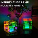 Infinity Cube Table Lamp