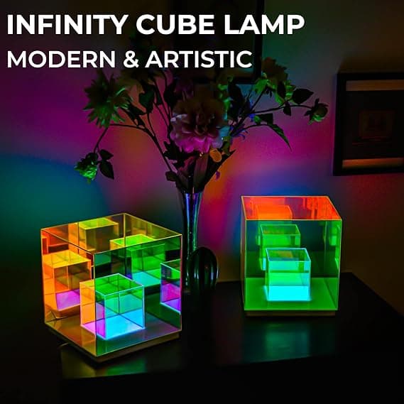Infinity Cube Table Lamp