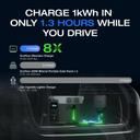 مولد شاحن بطاريات متنقلة ايكوفلو للرحلات 800 واط عن طريق بطارية السيارة EcoFlow Alternator Charger