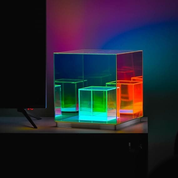 Infinity Cube Table Lamp