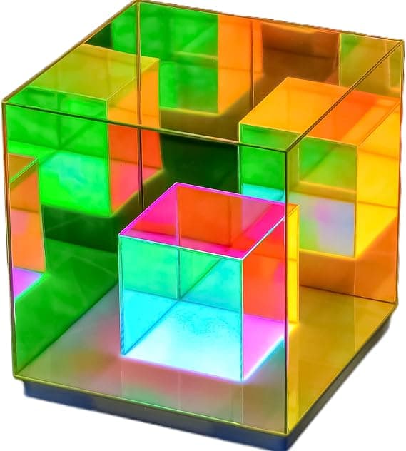 Infinity Cube Table Lamp