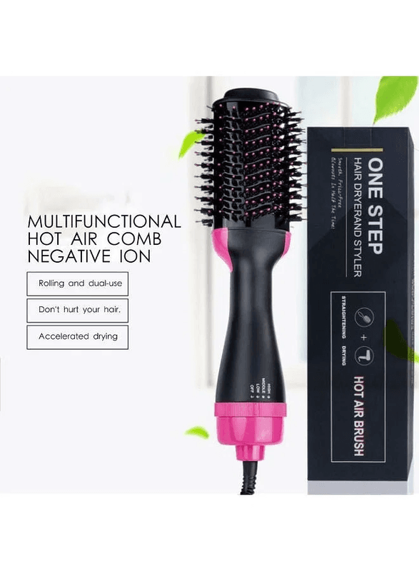 استشوار مجفف شعر مع مكثف شعر ومستويين حرارة ون ستيب One Step Hair Dryer & Volumizer